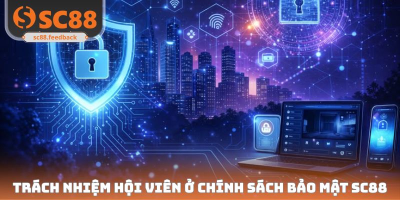 Trách nhiệm hội viên ở chính sách bảo mật SC88